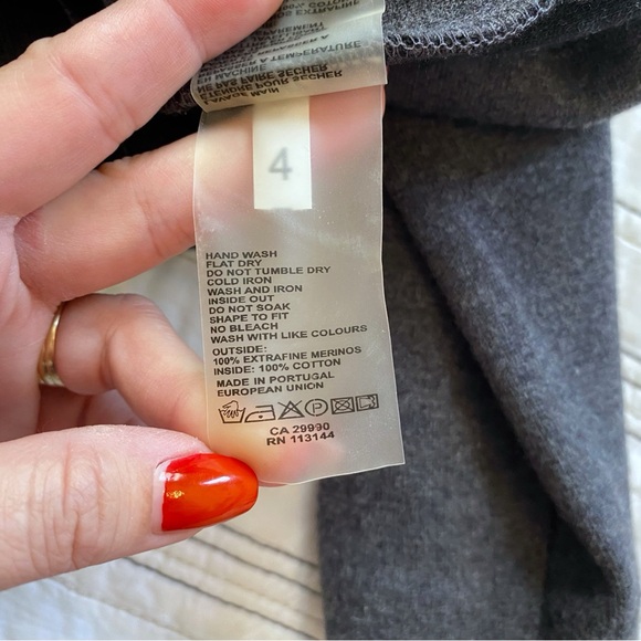 Majestic Filatures x Neiman Marcus 100% Extrafine Merino Wool 2 Button Blazer L - Picture 4 of 8